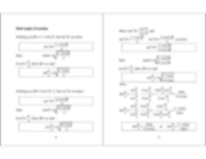 Trig Formulas & Examples: Sum/Difference, Double/Half-angle, Solve ...
