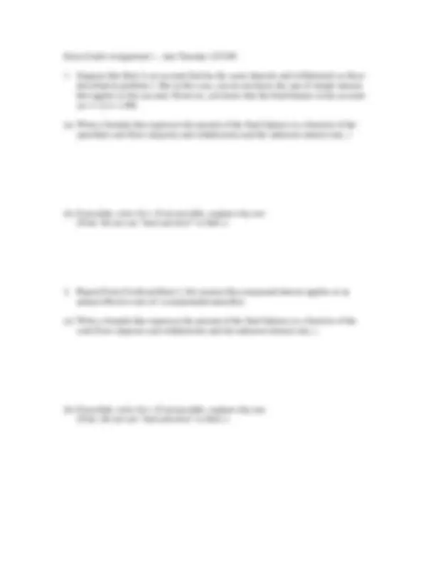Homework Assignment 1 on Financial Mathematics I | MATH 2620 ...