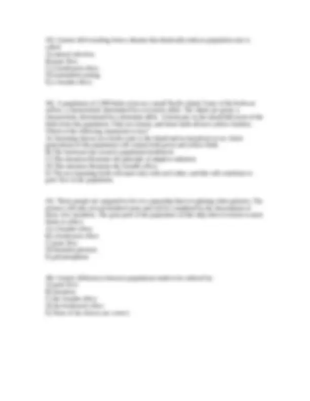 General Biology - Practice Questions for Exam 4 | BIOL 101 | Exams ...