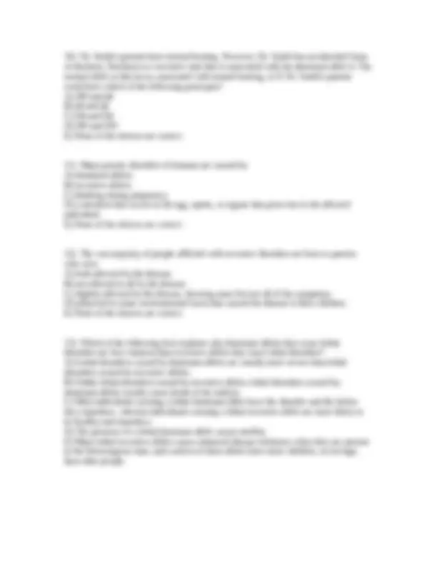 General Biology - Practice Questions for Exam 4 | BIOL 101 | Exams ...
