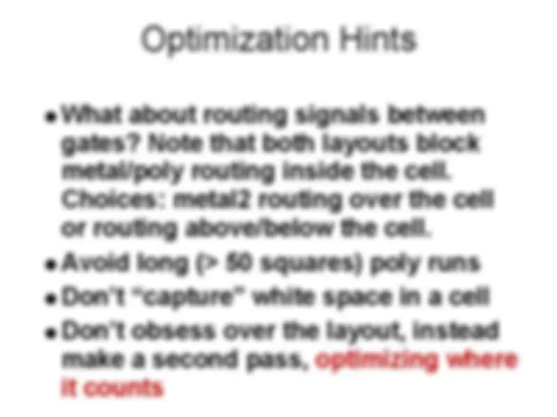VLSI Design: Vertical vs. Horizontal Gate Layouts and Optimization ...