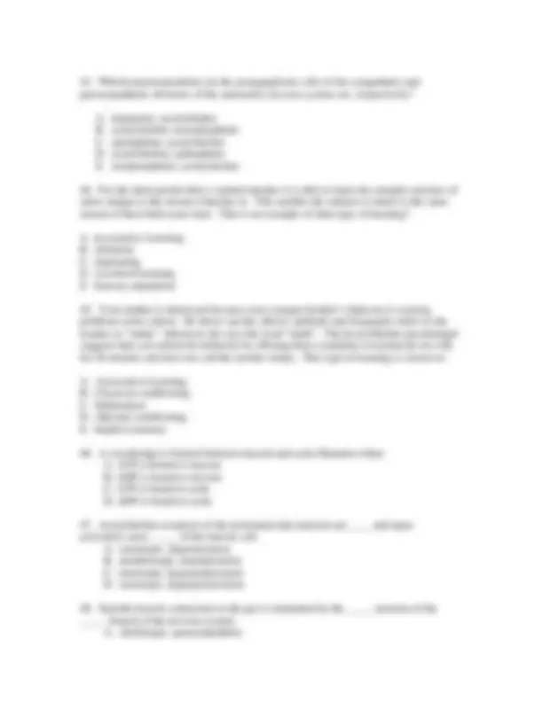 Practice Questions for Exam 1 - Multicellular Life | BILD 2 | Exams ...