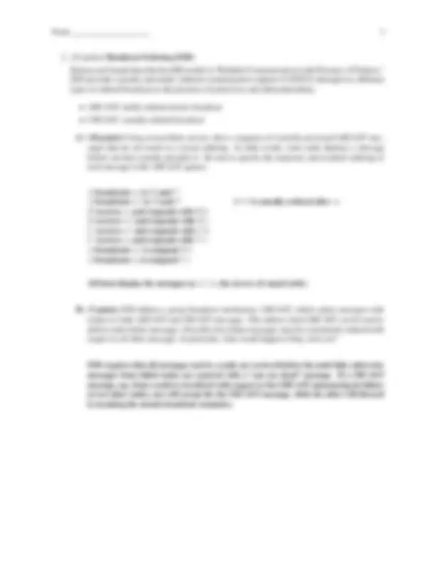 Midterm Exam with Solutions for Distributed Computing and Systems | CSE ...