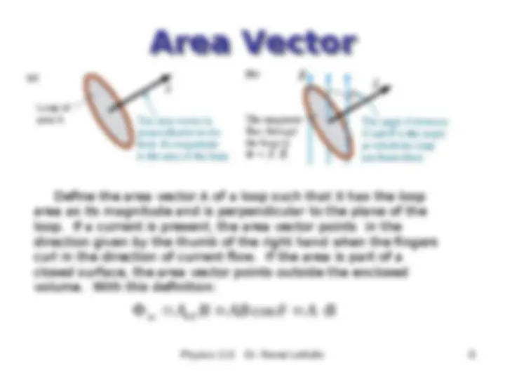Lecture slides on Electromagnetic Induction - Physics III | PH 113 ...