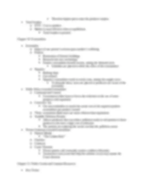 Exam Review Sheet for Introduction to Microeconomics | 220 102 | Study ...