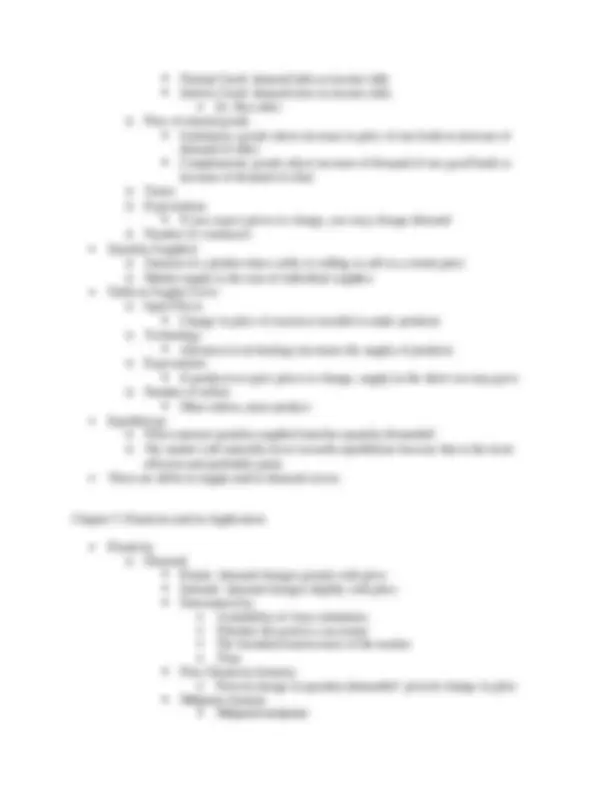 Exam Review Sheet for Introduction to Microeconomics | 220 102 | Study ...