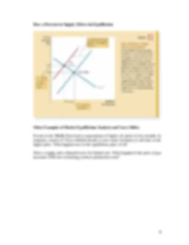 Market Forces of Supply and Demand - Lecture Notes | ECON 201 | Study ...