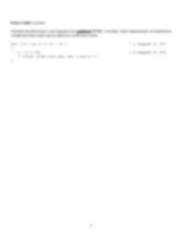 Computer Organization and Systems Programming - Past Midterm Exam | CSE ...