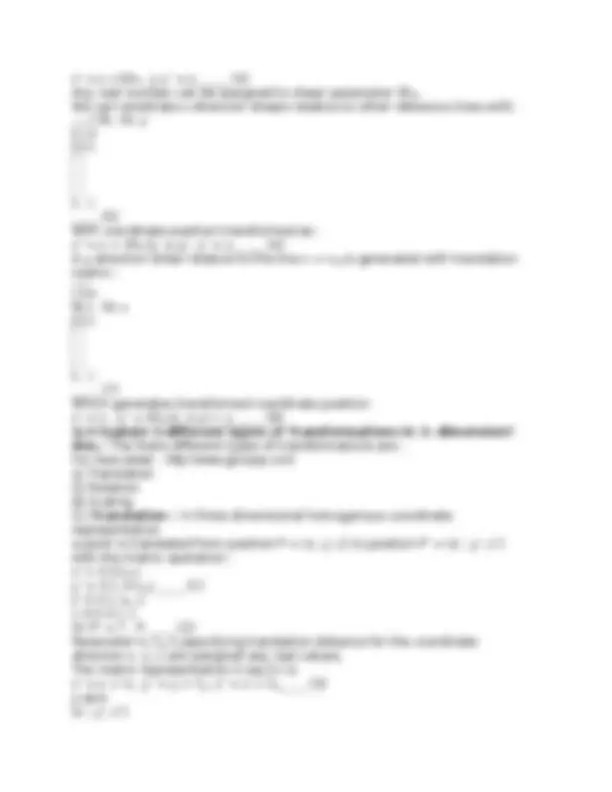 Computer Graphics, lecture notes, UPTU | Study notes Computer Graphics ...