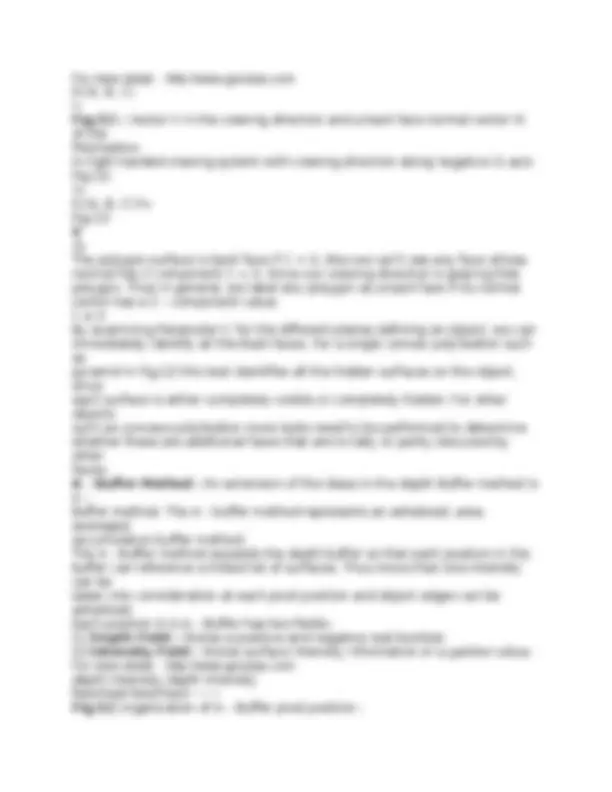 Computer Graphics, lecture notes, UPTU | Study notes Computer Graphics ...