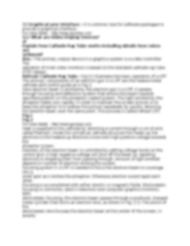 Computer Graphics, lecture notes, UPTU | Study notes Computer Graphics ...