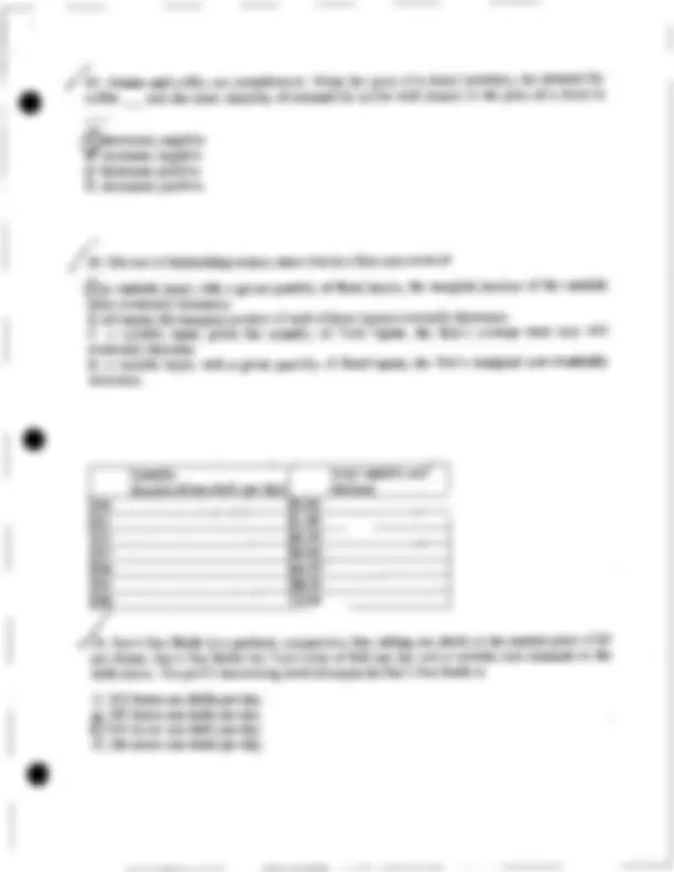 E201 Final Exam Form A - INTRO TO MICROECONOMICS | ECON | Exams ...