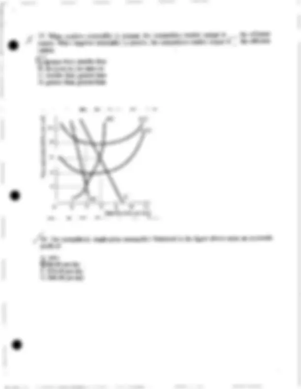 E201 Final Exam Form A - INTRO TO MICROECONOMICS | ECON | Exams ...