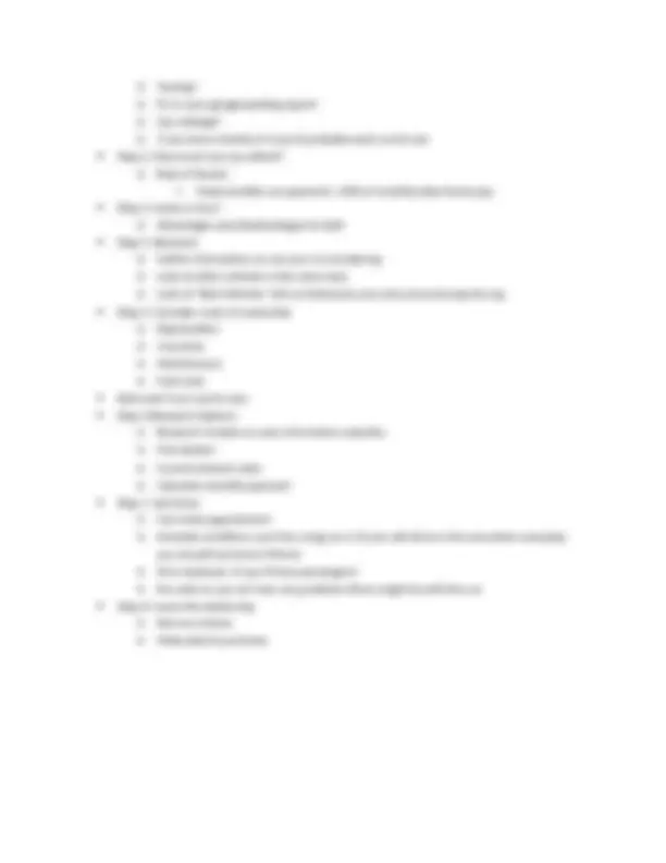 Notes for Consumer Decision Making | AHRM 2404 | Study notes Production ...