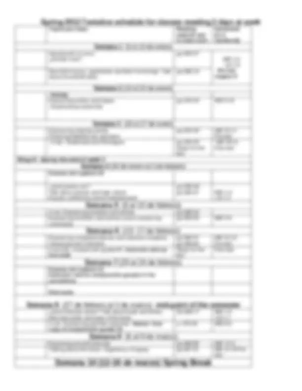 Syllabus Schedule for Spanish III | FLS 2133 | Study notes Spanish ...