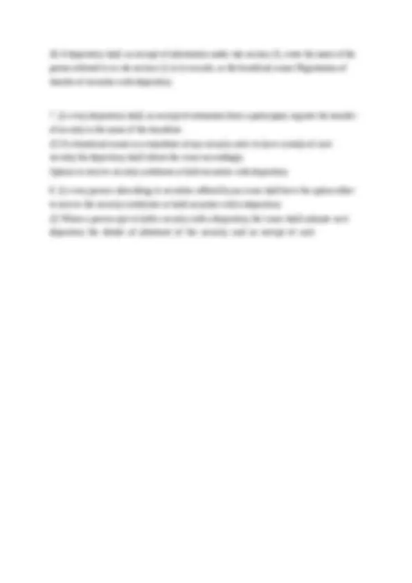 Depositories Act 1996: A Short Overview | Study notes Financial ...