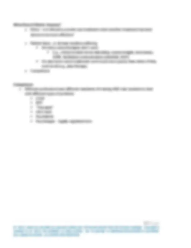 Dr. Davis' Notes on Evidence-Based Practice in Psychology | Study notes ...