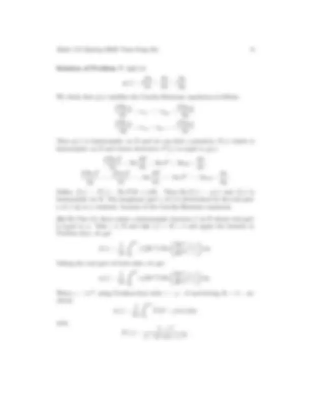 Complex Analysis 4 - Exercises Solution - Mathematics | Exercises ...