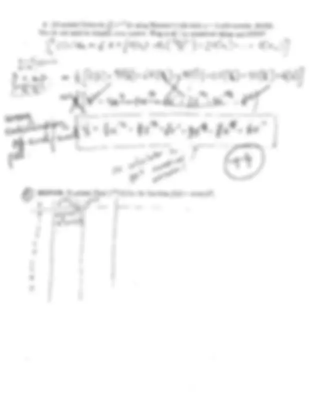6 Problems on Calculus II with Solution - Exam | MATH 1502 | Exams ...