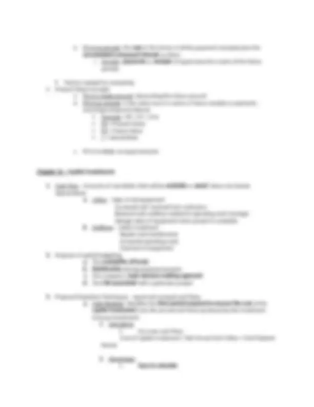Final Exam Knowledge Guide - Introduction Managerial Accounting | ACCT ...