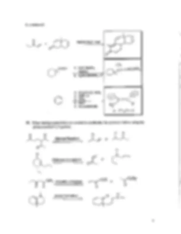 Exam # 2 with Solution - Organic Chemistry II | CHEM 234 | Exams ...