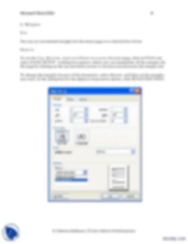 Introduction-MS Word-Lecture Handouts | Lecture notes Microsoft Word ...