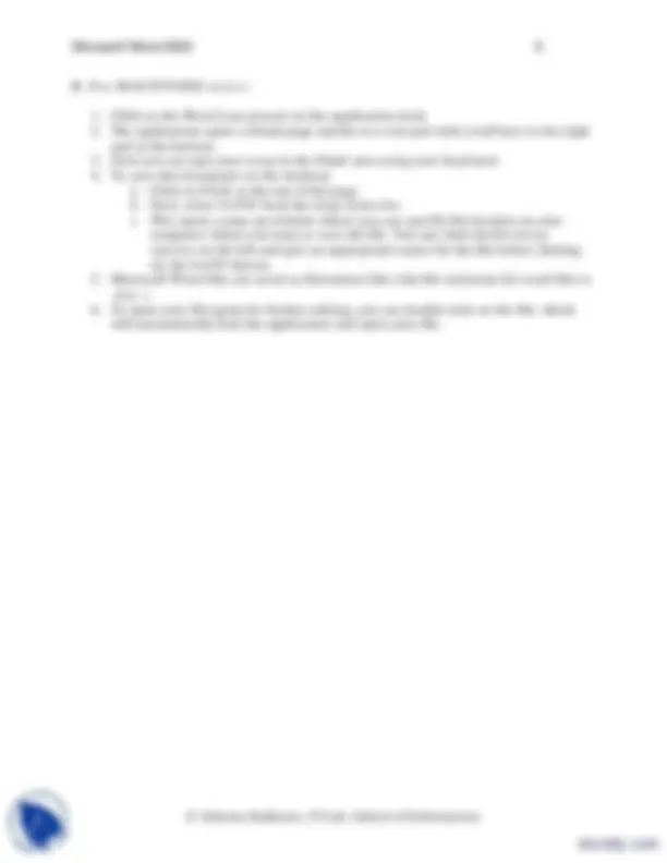 Introduction-MS Word-Lecture Handouts | Lecture notes Microsoft Word ...