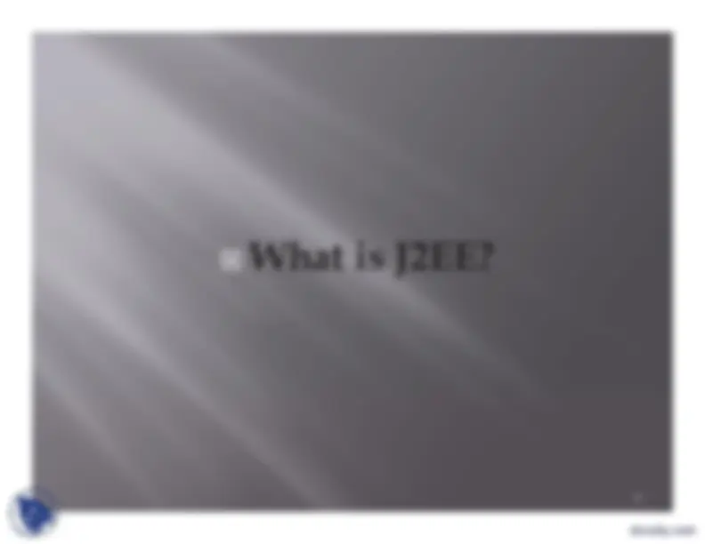 Java 2 Enterpricse Edition Introduction part 1-Jave 2 Enterprise ...