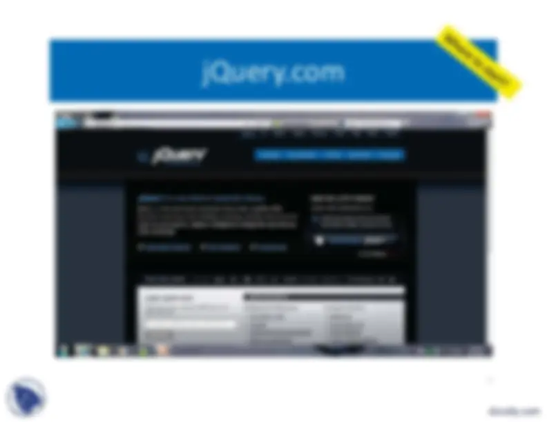 jQuery: Fast, Cross-browser JS Library for Web Dev | Slides Web ...