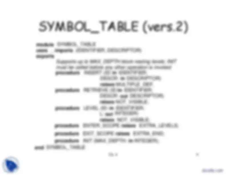 Handling Anomalies in Modules: Defensive Design and Exception ...