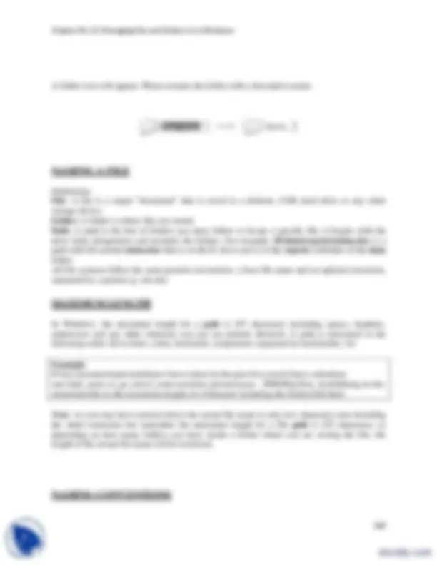 Files And Folders In Computer Notes.pdf Managing Files And Folders-Computer Fundamentals-Lecture Notes | Study ...