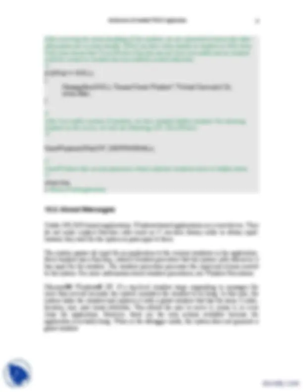 Win32 Applications: Message Handling and Queues | Study notes Windows ...