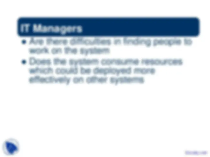 Legacy System Components - Software Management - Lecture Slides ...