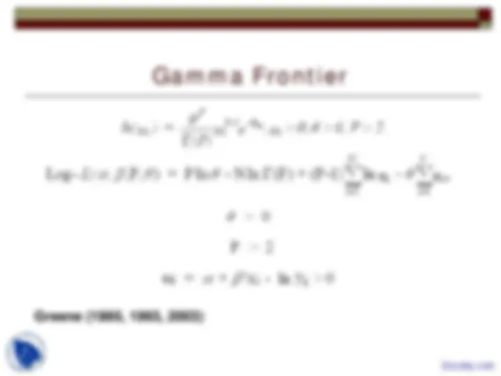 Stochastic Frontier Models - Econometric Analysis of Panel Data ...