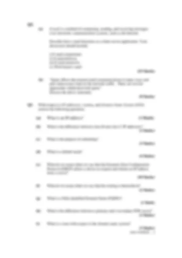 Proxy Server - Network and Communications - Exam | Exams Data ...