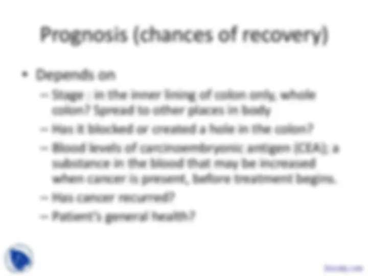 Colorectal Cancer - Introduction to Oncology - Lecture Slides | Slides ...