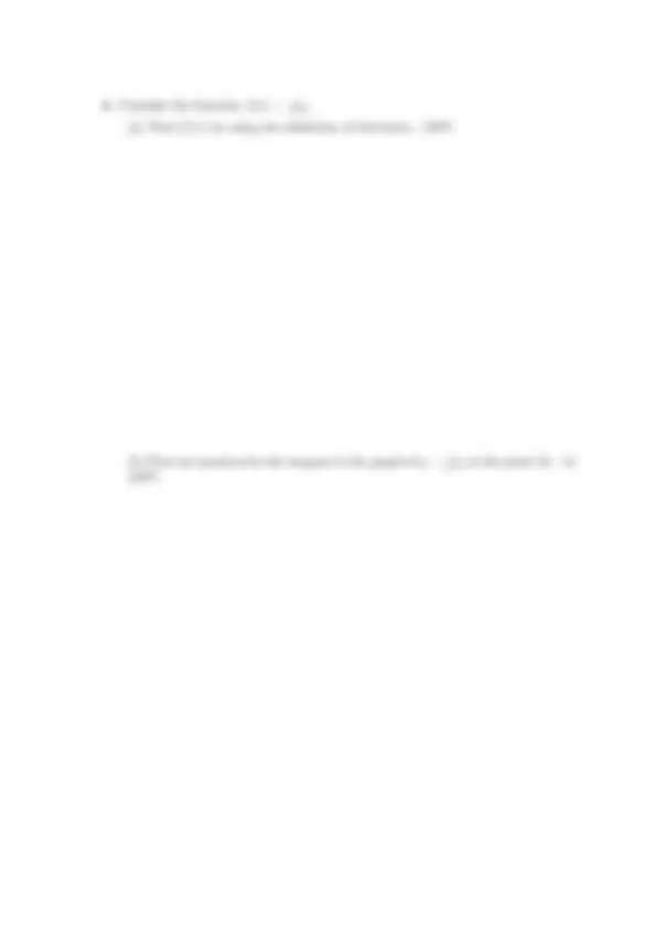 MA 125-8C, Spring 2003 Test # 1 in Calculus | Exams Calculus | Docsity