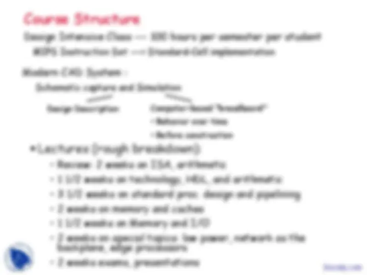 Computer Architecture - Computer Organization - Lecture Slides | Slides ...