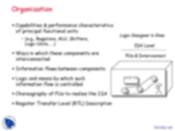 Computer Architecture - Computer Organization - Lecture Slides | Slides ...