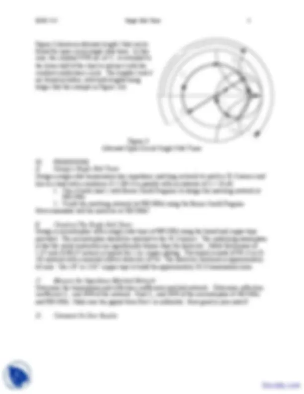 Single Stub Tuner - RF and Microwave Engineering - Lab Notes | Study ...