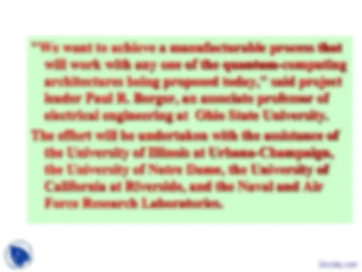 Portland Quantum - Quantum Computing - Lecture Slides | Slides Computer ...
