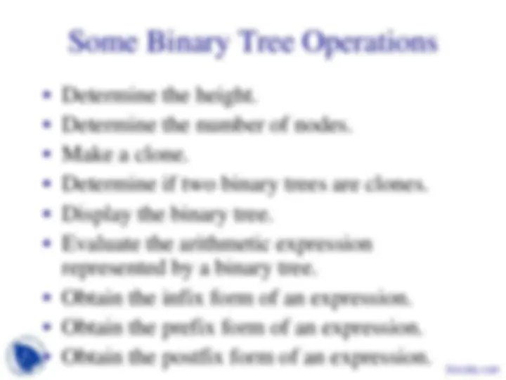 Binary Tree Properties - Algorithms and Applications in Java - Lecture ...