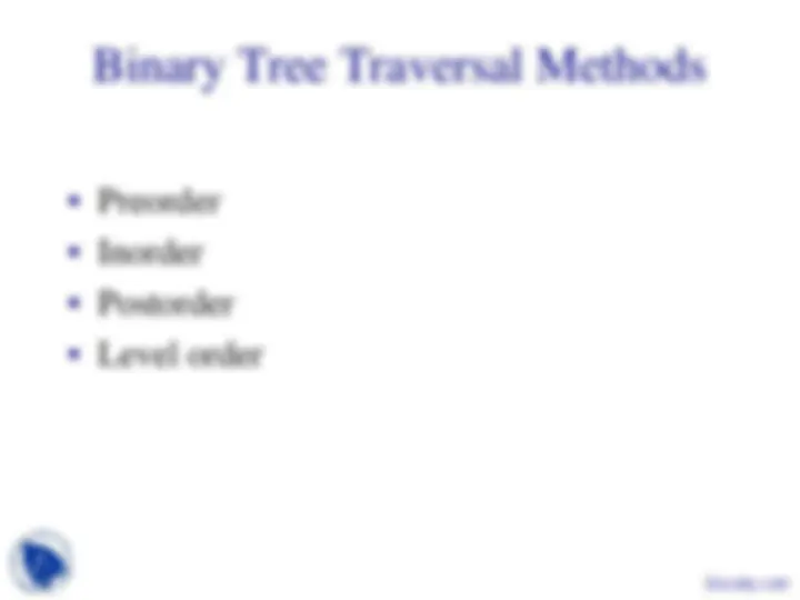 Binary Tree Properties - Algorithms and Applications in Java - Lecture ...