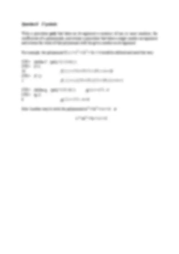 CS61A Midterm #1 Solutions | Exams Computer Engineering and Programming | Docsity