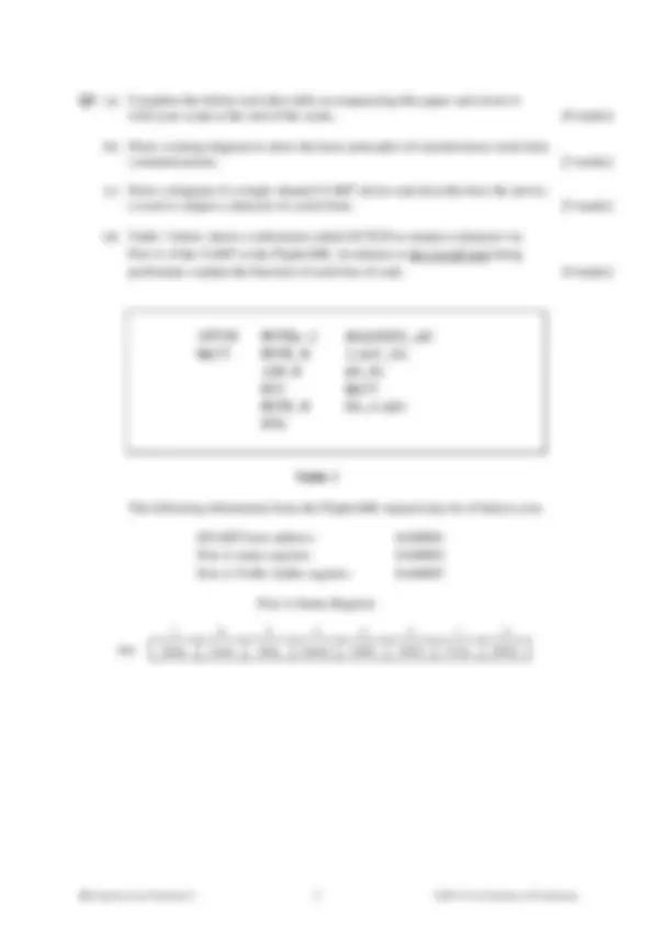 Microprocessor Systems 2 Examination 2011 - ELTR6017 | Exams ...