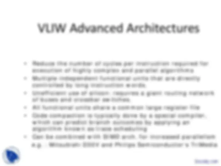 Multimedia Processing - Computer Systems Architecture - Lecture Slides ...