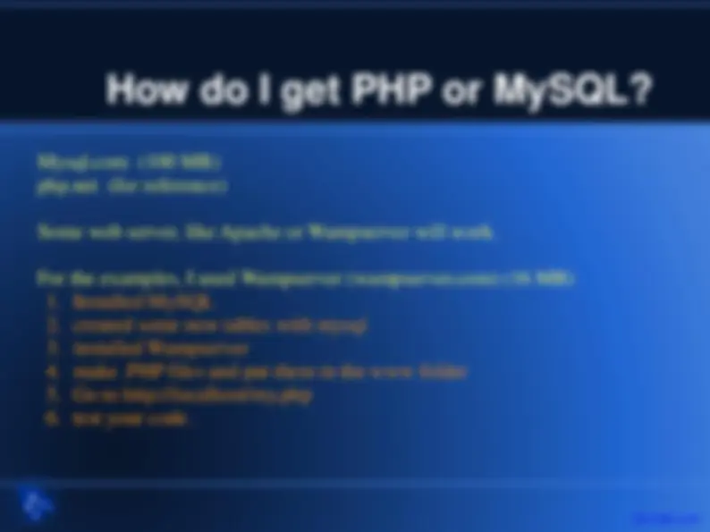Introduction to My SQL - Data Base Management System - Lecture Slides ...