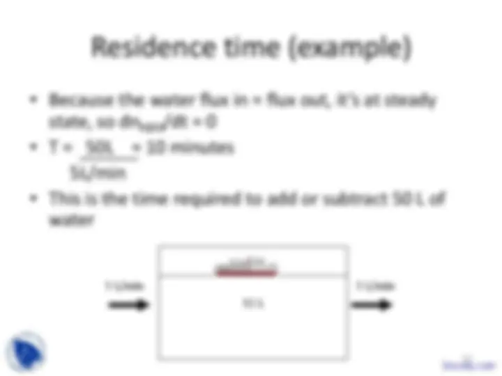 Steady State - Geochemistry I - Lecture Slides | Slides Geochemistry ...