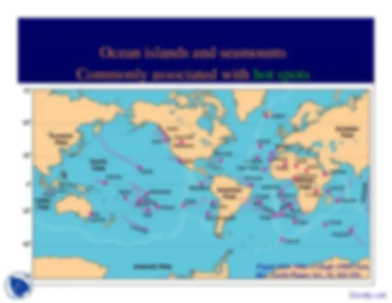 Intraplate Magmatism - Geochemistry I - Lecture Slides | Slides ...