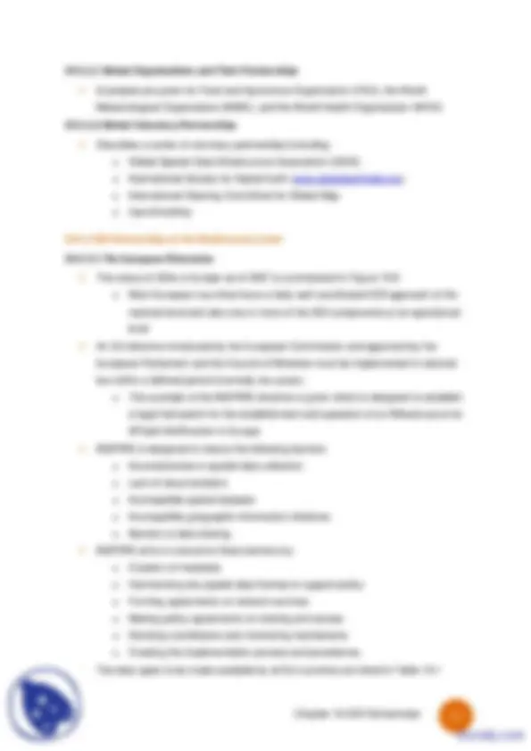 GIS Partnerships - GIS and Mapping - Lecture Notes | Study notes ...